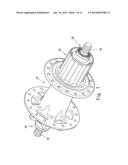 BICYCLE REAR WHEEL HUB ASSEMBLY diagram and image