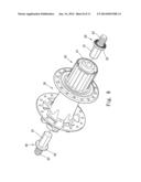 BICYCLE REAR WHEEL HUB ASSEMBLY diagram and image