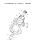 BICYCLE REAR WHEEL HUB ASSEMBLY diagram and image