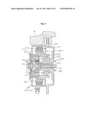 IN-WHEEL MOTOR AND IN-WHEEL DRIVING DEVICE diagram and image