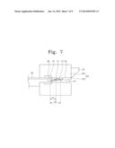 SOCKET FOR TESTING A SEMICONDUCTOR DEVICE AND TEST EQUIPMENT INCLUDING THE     SAME diagram and image