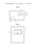 TABLET DEVICE, AND OPERATION RECEIVING METHOD diagram and image