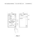 METHOD FOR TRANSMITTING AND RECEIVING DATA BETWEEN MEMO LAYER AND     APPLICATION AND ELECTRONIC DEVICE USING THE SAME diagram and image