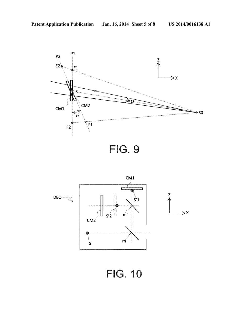 OPTICAL SYSTEM FOR MEASURING ORIENTATION AND POSITION WITHOUT IMAGE     FORMATION WITH POINT SOURCE AND MASK - diagram, schematic, and image 06