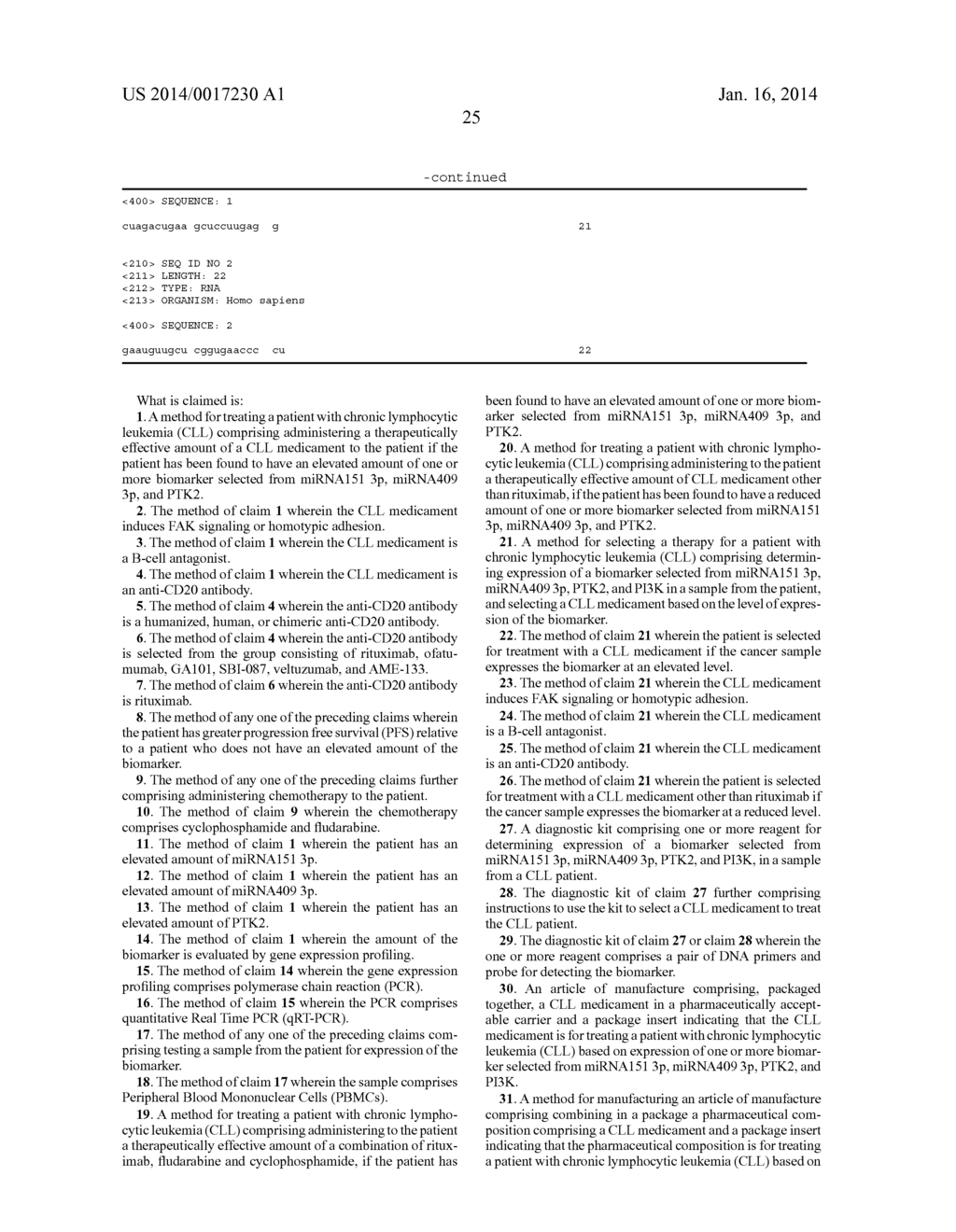 CHRONIC LYMPHOCYTIC LEUKEMIA (CLL) BIOMARKERS - diagram, schematic, and image 37