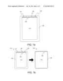 APPARATUS AND METHOD OF MANUFACTURING A DISPLAY AND OPTICAL ELEMENT     COMBINATION diagram and image