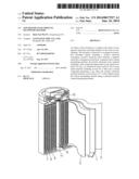 NONAQUEOUS ELECTROLYTE SECONDARY BATTERY diagram and image