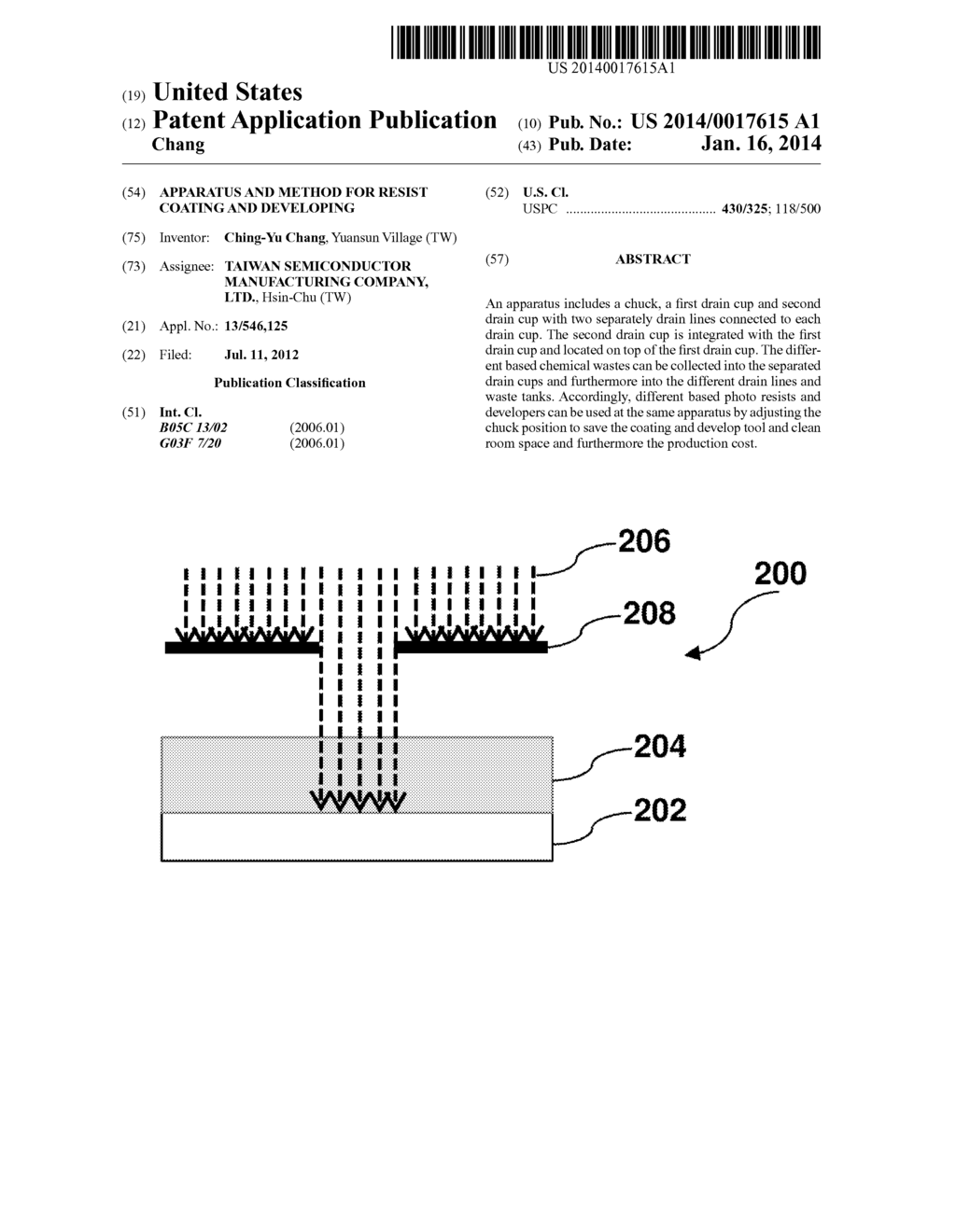 APPARATUS AND METHOD FOR RESIST COATING AND DEVELOPING - diagram, schematic, and image 01