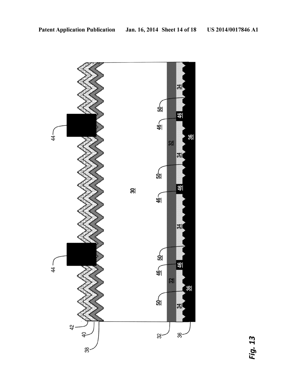 SYSTEMS AND METHODS FOR ENHANCED LIGHT TRAPPING IN SOLAR CELLS - diagram, schematic, and image 15