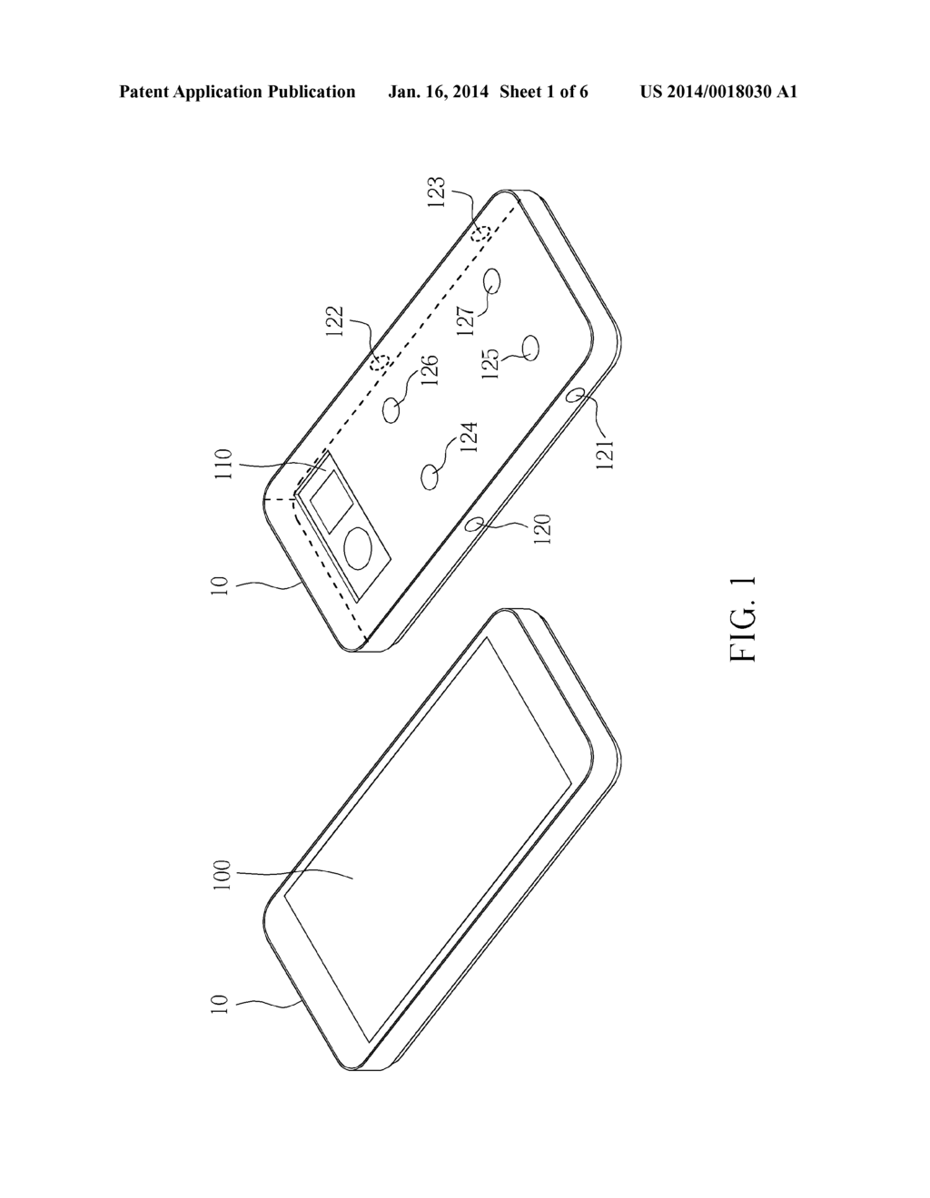 Method of Handling Holding Sensors and Related Mobile Device - diagram, schematic, and image 02