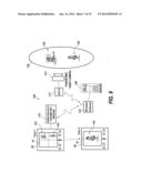 WIRELESS VENUE INFRASTRUCTURE PROVIDING LOCATION BASED SERVICES TO     WIRELESS HAND HELD DEVICES diagram and image