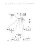 WIRELESS VENUE INFRASTRUCTURE PROVIDING LOCATION BASED SERVICES TO     WIRELESS HAND HELD DEVICES diagram and image