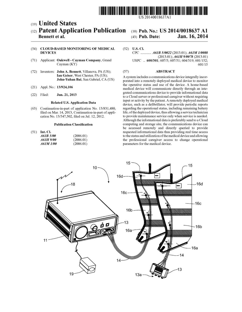 Cloud-Based Monitoring of Medical Devices - diagram, schematic, and image 01