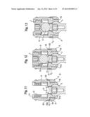 RECEIVING PART FOR RECEIVING A ROD FOR COUPLING THE ROD TO A BONE     ANCHORING ELEMENT AND A BONE ANCHORING DEVICE WITH SUCH A RECEIVING PART diagram and image