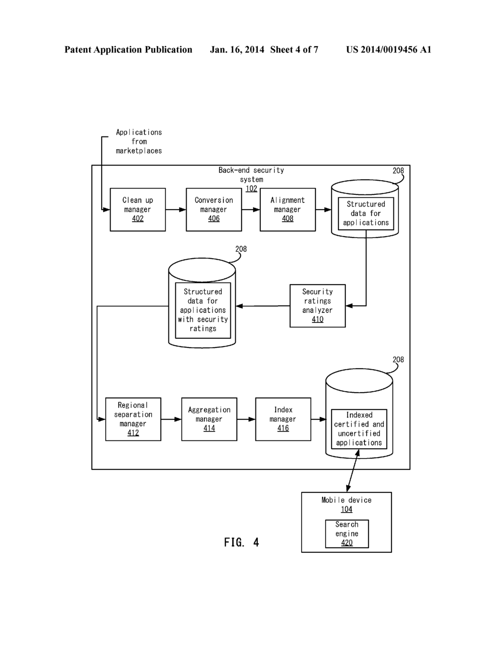 Application Certification and Search System - diagram, schematic, and image 05