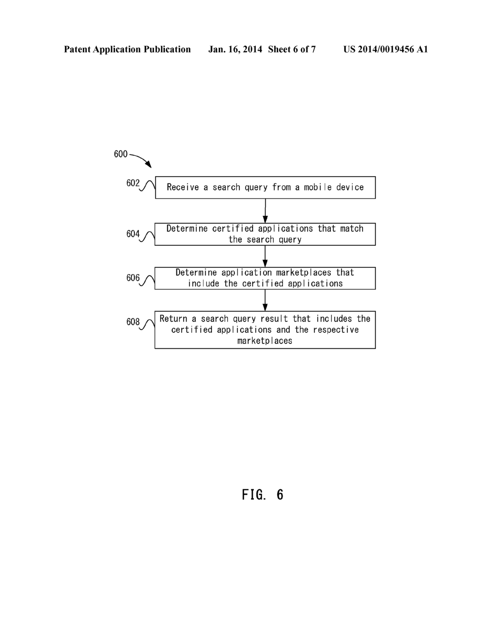 Application Certification and Search System - diagram, schematic, and image 07