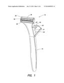 REPLACEMENT CARTRIDGE FOR A SAFETY RAZOR diagram and image