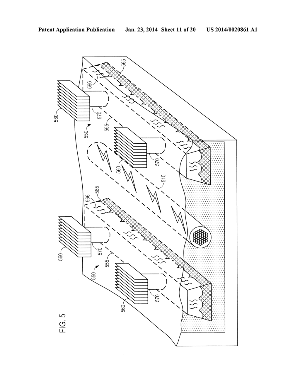 PHASE-CHANGE COOLING OF SUBTERRANEAN POWER LINES - diagram, schematic, and image 12