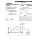 Pivoting Horizontal and Vertical Scaffold Members and a Method of Erecting     an Offset Scaffold Platform diagram and image