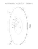 RUPTURE DISC HAVING LASER-DEFINED REVERSAL INITIATION AND DEFORMATION     CONTROL FEATURES diagram and image