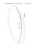 RUPTURE DISC HAVING LASER-DEFINED REVERSAL INITIATION AND DEFORMATION     CONTROL FEATURES diagram and image