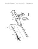 Multi-Fire Surgical Stapling Apparatus Including Safety Lockout and Visual     Indicator diagram and image