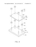 SUPPORT DEVICE INCLUDING TRAY FOR SUPPORTING OPTICAL ELEMENTS diagram and image