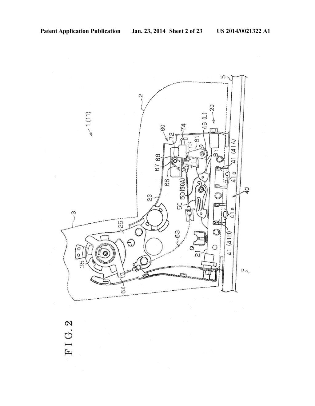 SEAT SLIDE APPARATUS FOR VEHICLE - diagram, schematic, and image 03