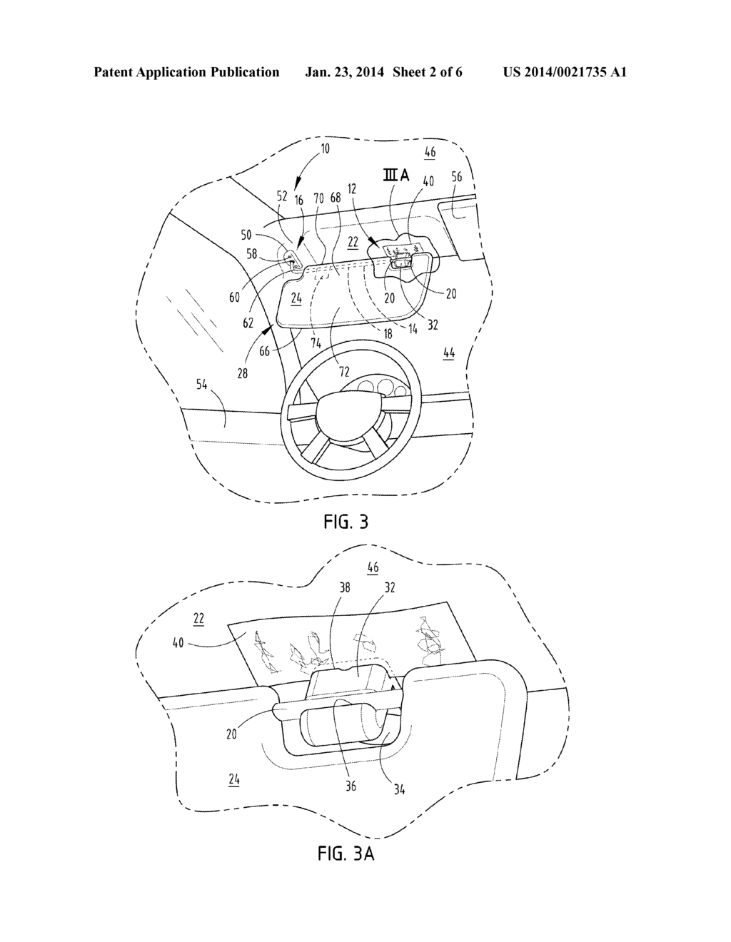 VEHICLE VISOR ASSEMBLY WITH A CENTER CHECK CLIP - diagram, schematic, and image 03