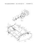 Self-correcting drive for retractable cargo canopy diagram and image