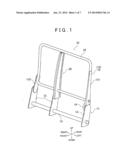 VEHICLE FRAME COMPONENT AND MANUFACTURING METHOD FOR VEHICLE FRAME     COMPONENT diagram and image