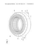 STATOR AND MANUFACTURING METHOD FOR STATOR diagram and image