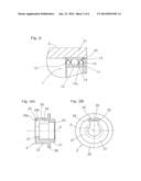 ROLLING BEARING DEVICE WITH ROTATION DETECTION FUNCTION diagram and image