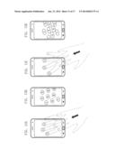 SYSTEM AND METHOD FOR DISPLAYING KEYPAD VIA VARIOUS TYPES OF GESTURES diagram and image