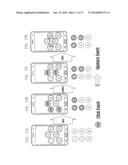 SYSTEM AND METHOD FOR DISPLAYING KEYPAD VIA VARIOUS TYPES OF GESTURES diagram and image