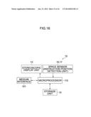 STEREOSCOPIC DISPLAY DEVICE, METHOD FOR ACCEPTING INSTRUCTION, AND     NON-TRANSITORY COMPUTER-READABLE MEDIUM FOR RECORDING PROGRAM diagram and image