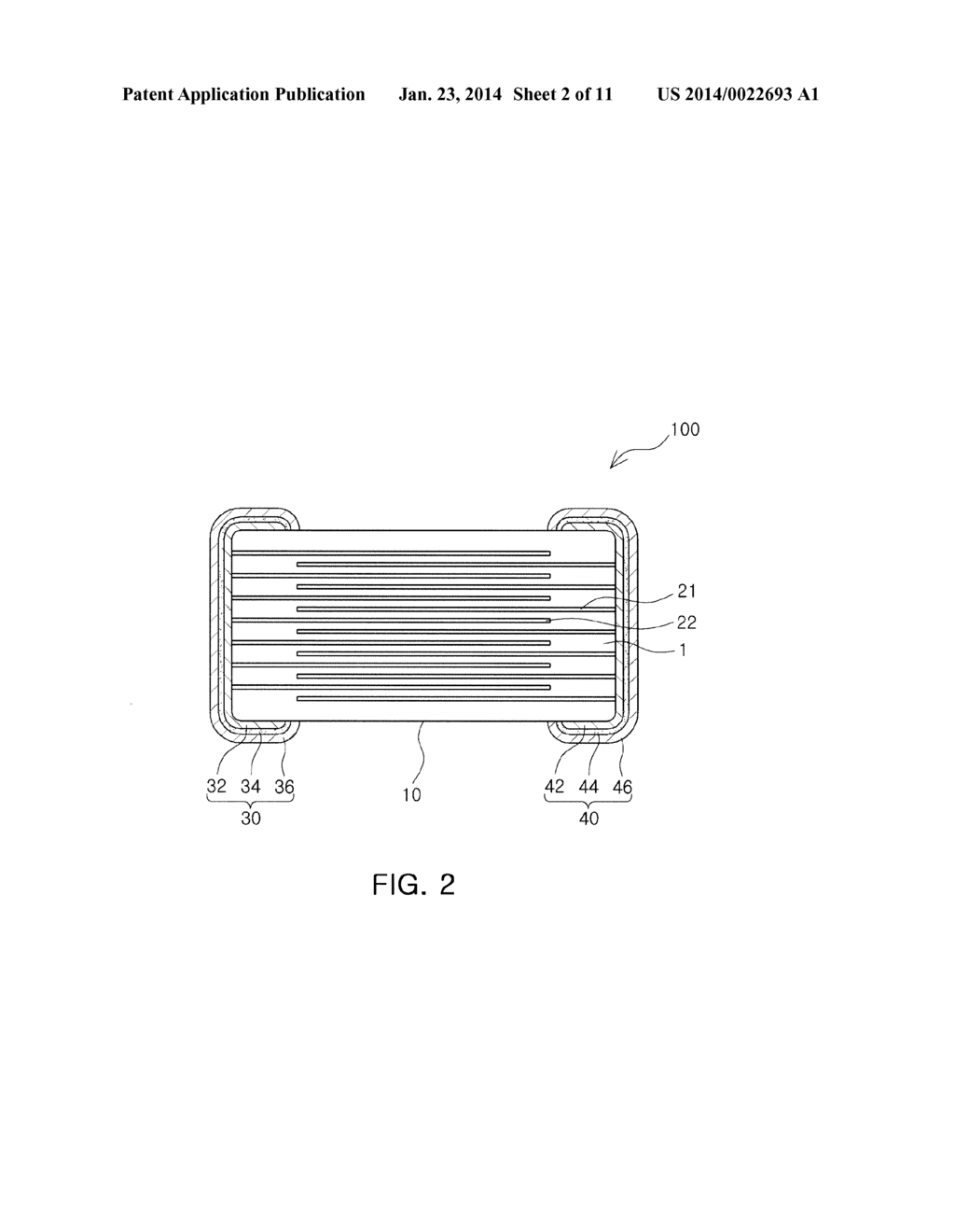 CERAMIC ELECTRONIC COMPONENT AND METHOD OF MANUFACTURING THE SAME - diagram, schematic, and image 03