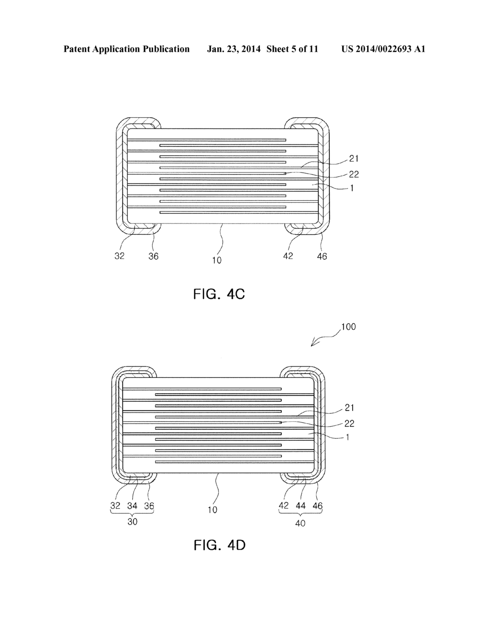 CERAMIC ELECTRONIC COMPONENT AND METHOD OF MANUFACTURING THE SAME - diagram, schematic, and image 06