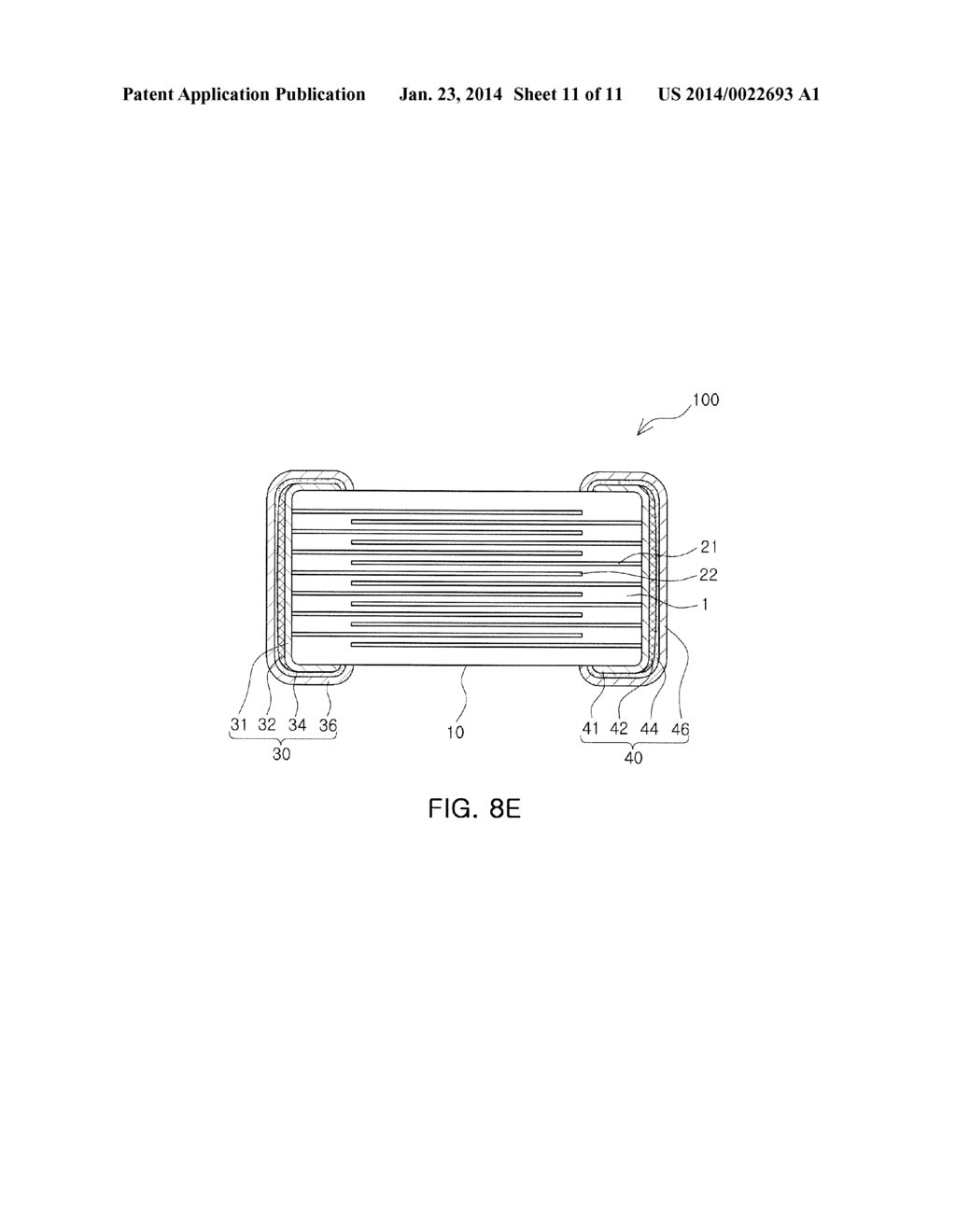 CERAMIC ELECTRONIC COMPONENT AND METHOD OF MANUFACTURING THE SAME - diagram, schematic, and image 12