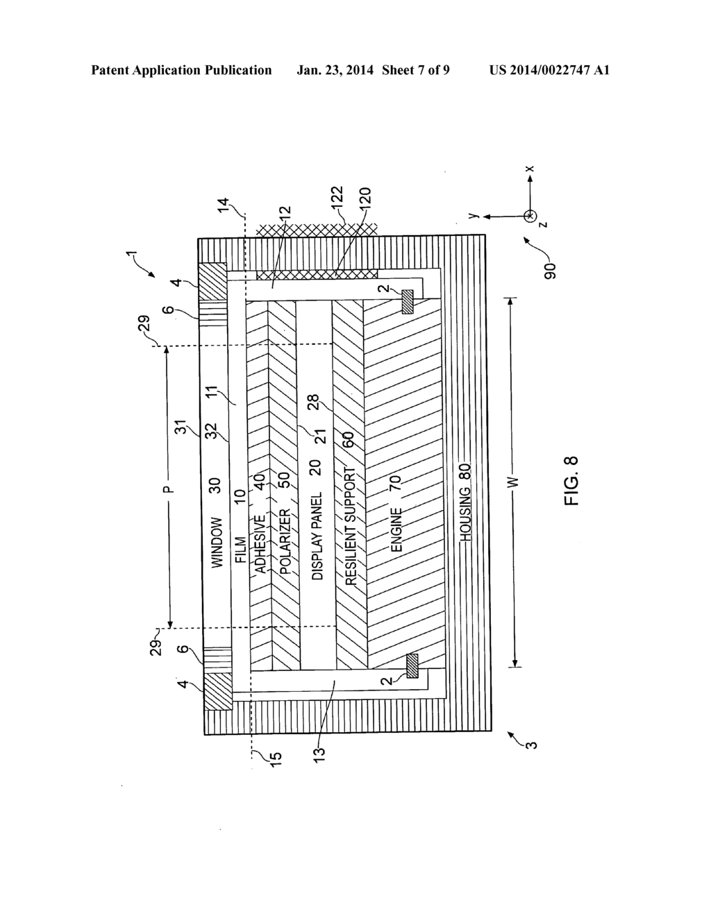 Display Arrangement - diagram, schematic, and image 08