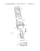 FLASHLIGHT AND ILLUMINATED REAR SECTION WITH TWO-SIDED LIGHTING MODULE diagram and image