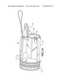 FLASHLIGHT AND ILLUMINATED REAR SECTION WITH TWO-SIDED LIGHTING MODULE diagram and image