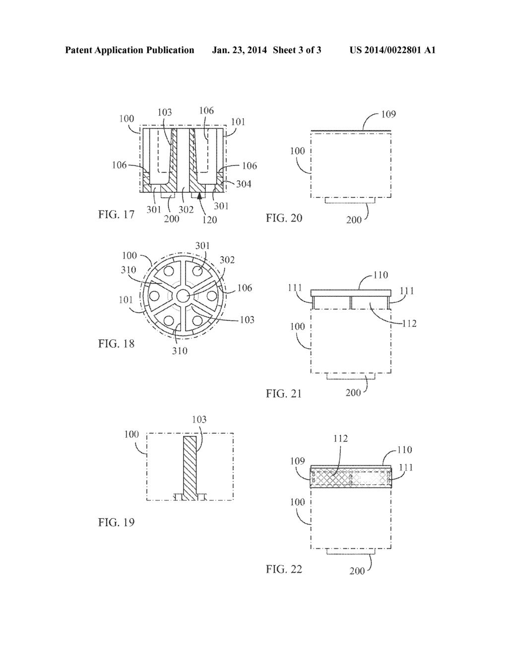 Cup-shaped heat dissipater having heat conductive rib and flow guide hole     and applied in electric luminous body - diagram, schematic, and image 04