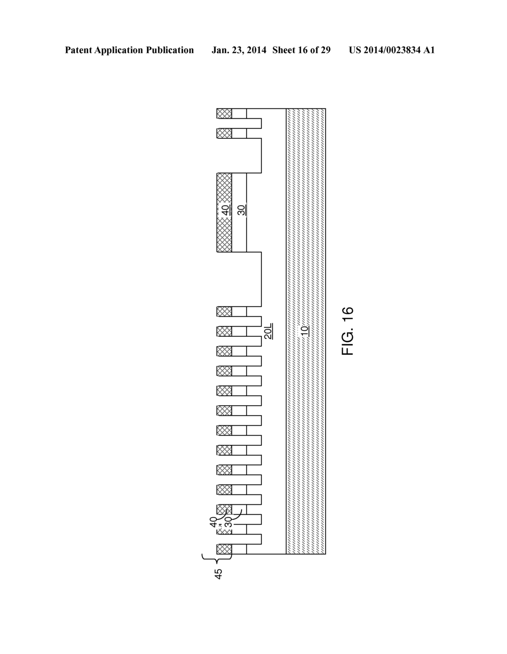 IMAGE TRANSFER PROCESS EMPLOYING A HARD MASK LAYER - diagram, schematic, and image 17