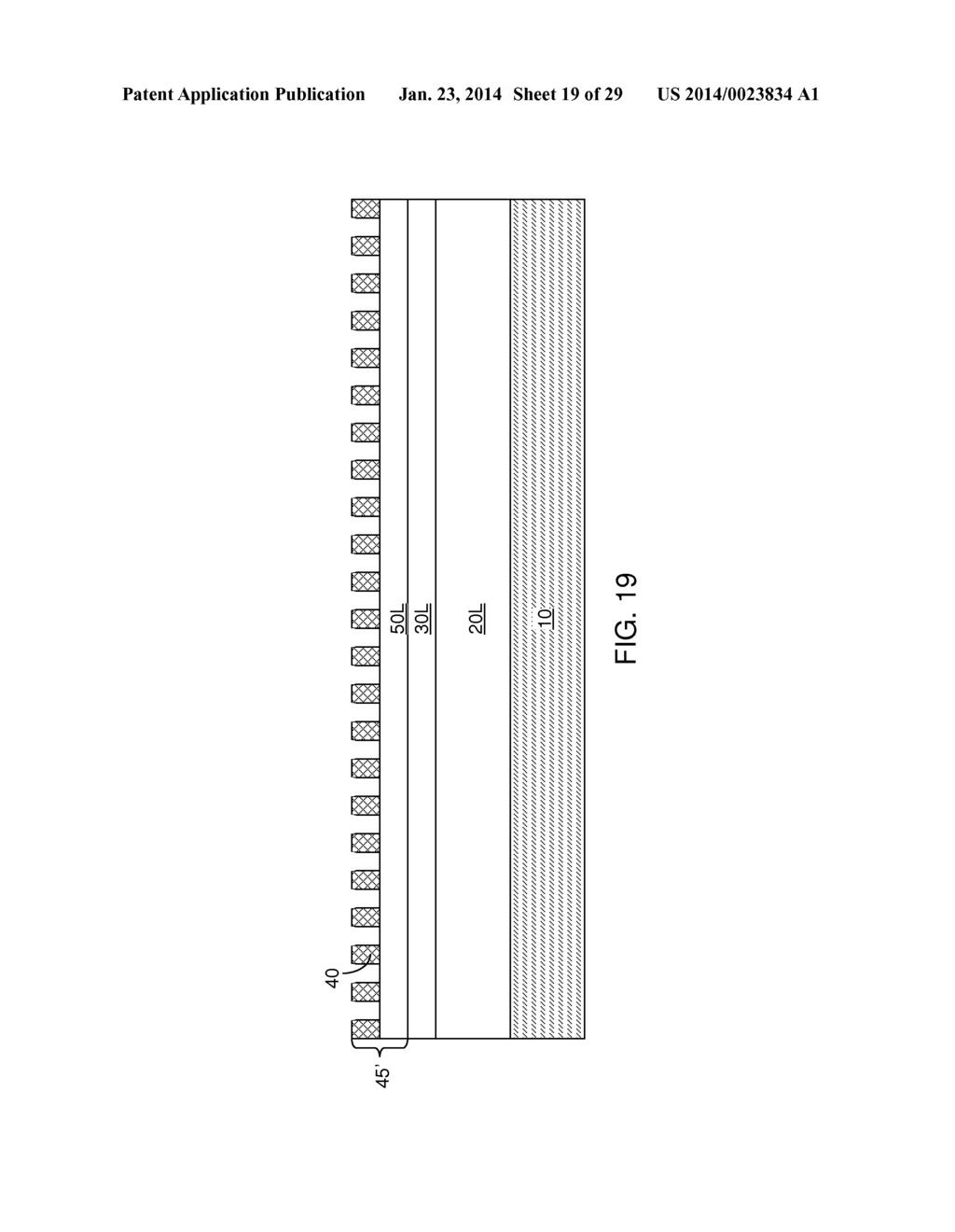 IMAGE TRANSFER PROCESS EMPLOYING A HARD MASK LAYER - diagram, schematic, and image 20