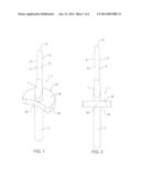 OSCILLATING BLADE FOR CUTTING PERIODONTAL LIGAMENTS AND LUXATING TOOTH     ROOTS diagram and image