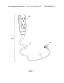 WRAPPABLE EXTENSION CORD APPARATUS AND RELATED METHODS diagram and image