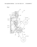 BACK KNEADING DEVICE AND CHAIR-TYPE MASSAGE APPARATUS EQUIPPED WITH THE     BACK KNEADING DEVICE diagram and image