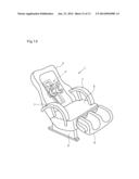 BACK KNEADING DEVICE AND CHAIR-TYPE MASSAGE APPARATUS EQUIPPED WITH THE     BACK KNEADING DEVICE diagram and image