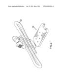 APPARATUS TO SECURE AND ADJUST FLEXIBLE CONDUIT diagram and image